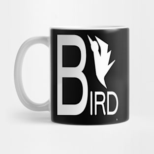 Bird, author's logo nature. Mug